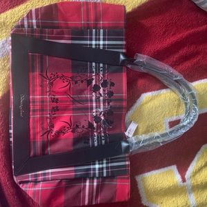 New Victoria’s Secret Plaid Tote Bag with Price Tag